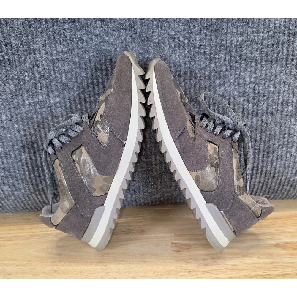 CHARLESTON SHOE COMPANY- Chewie Grey Camo Sneaker Size 8